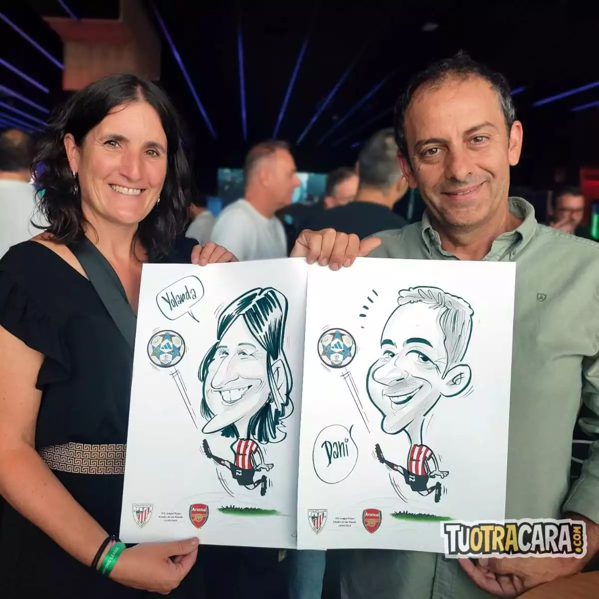 caricatura-en-evento-en-bilbao