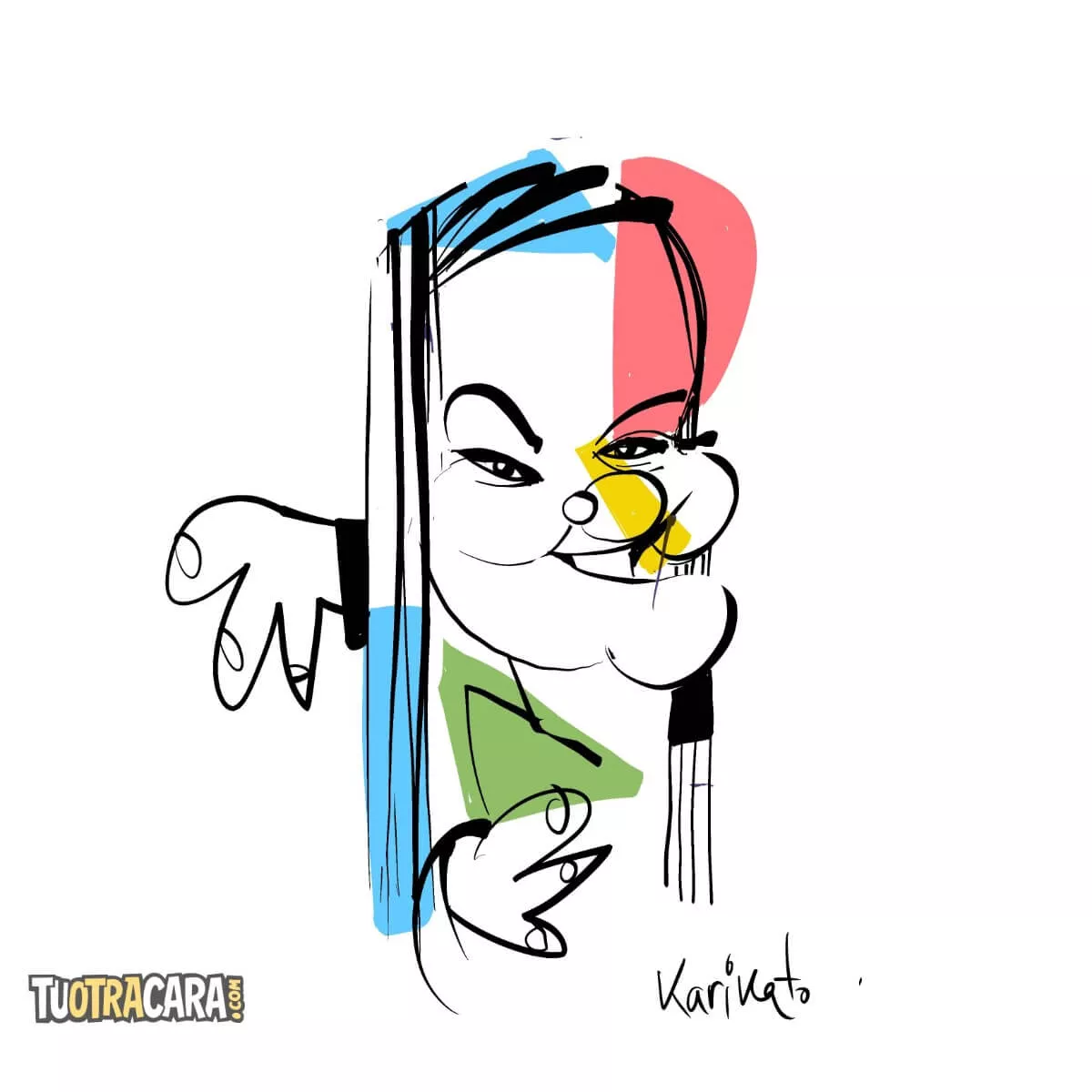 caricatura-picassiana