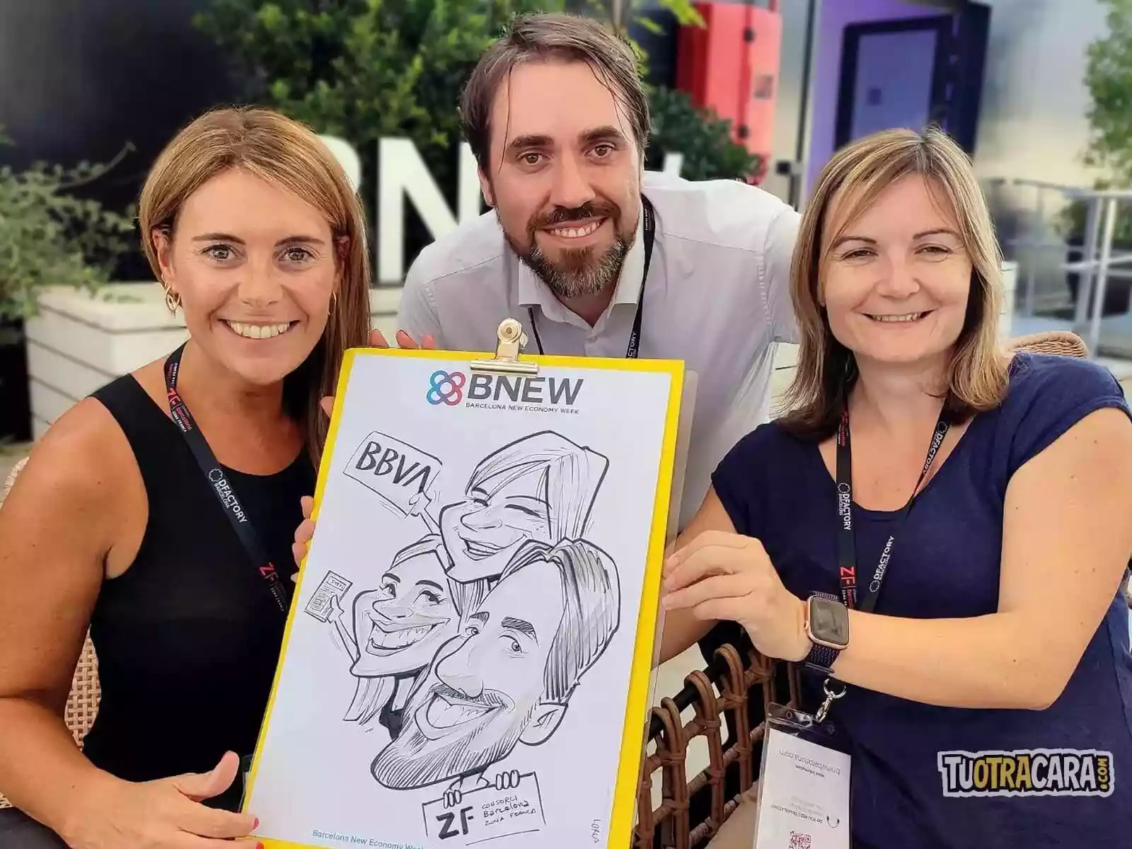 caricaturas-en-barcelona-para-bodas