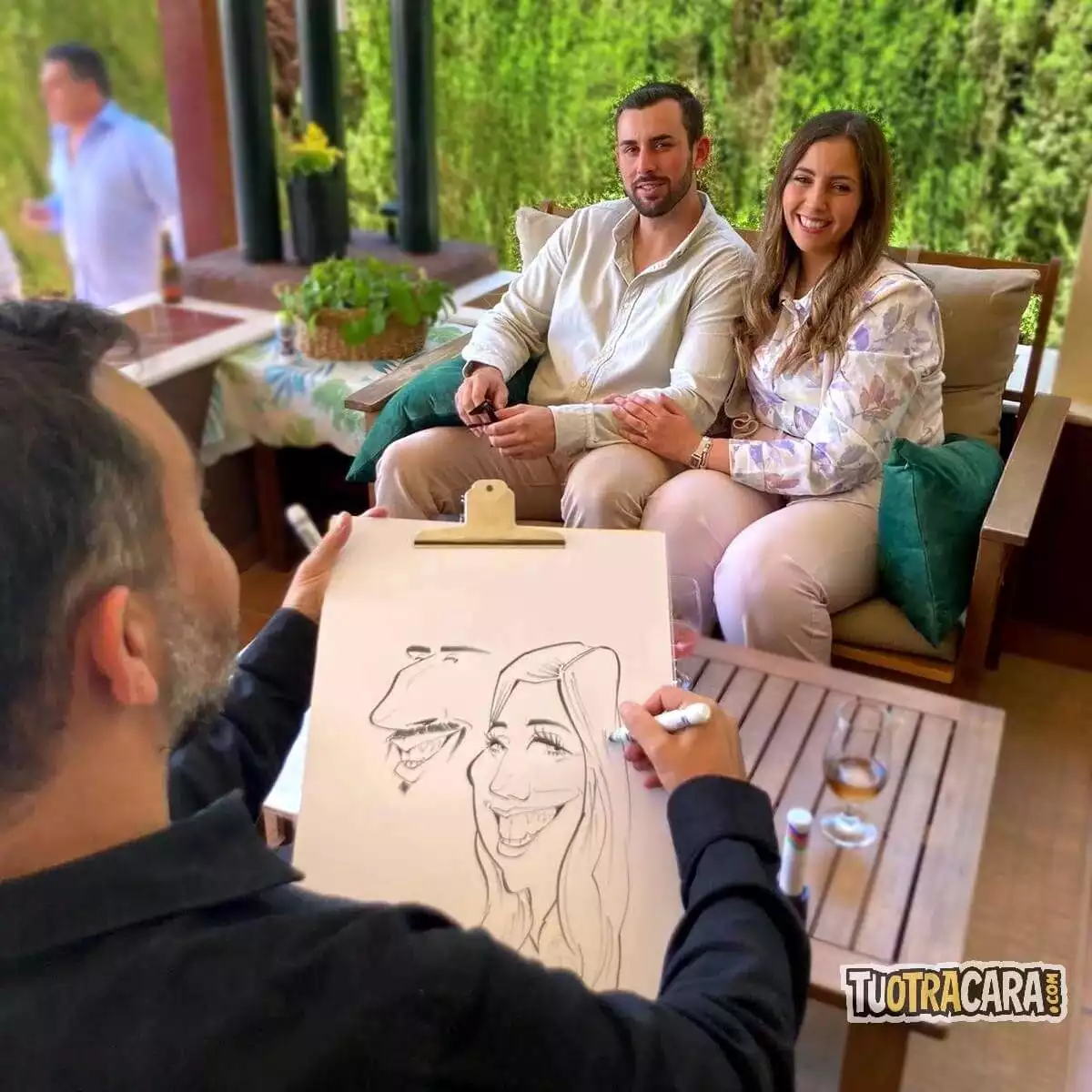 caricaturista-boda-granada