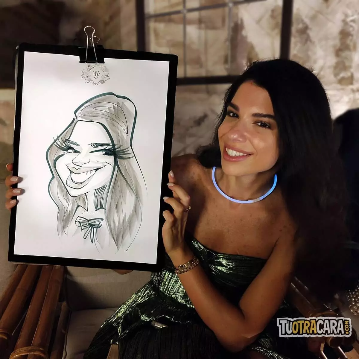 caricaturista-boda